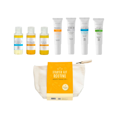 Alma Secret - Set Beauty Travel Starter Kit Routine - Sensitive and combination skin