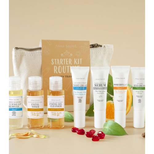 Alma Secret - Set Beauty Travel Starter Kit Routine - Sensitive and combination skin