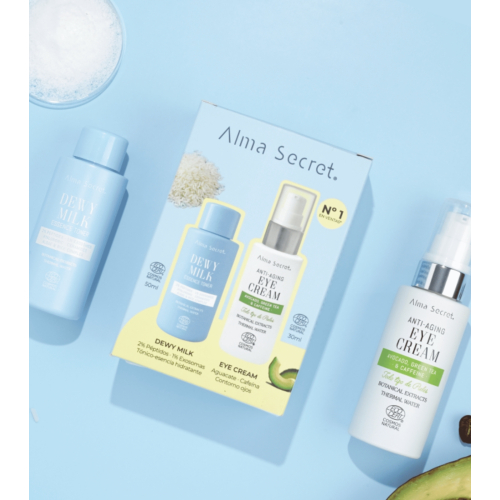 Alma Secret - Eye Contour Set & Mini Dewy Milk