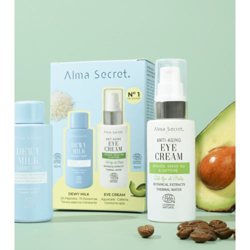 Alma Secret - Eye Contour Set & Mini Dewy Milk
