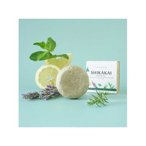 Alma Secret - Solid shampoo gift set Shikakai + mask Extreme Repair