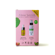 Alma Secret - Eye contour + facial serum gift set Rose Cactus
