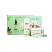 Alma Secret - Gift set hair serum Botanical Rescue + mask Curly Superglow