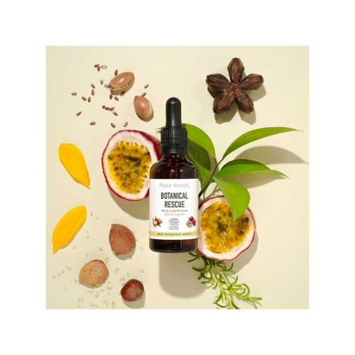 Alma Secret - Gift set hair serum Botanical Rescue + mask Curly Superglow