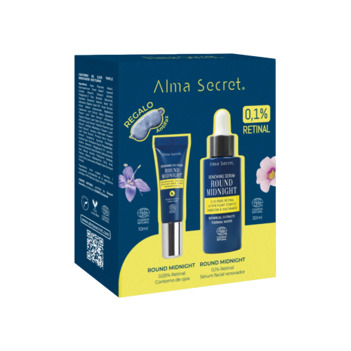Alma Secret - Retinal Set 0.1% - Contour Round Midnight + Sérum Round Midnight 0,1%