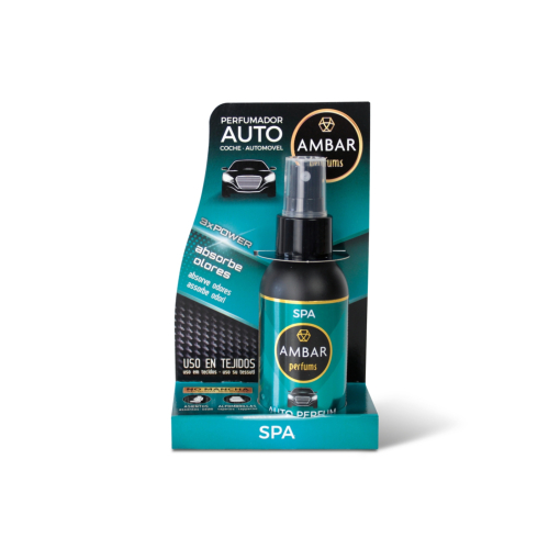 AMBAR Perfums - Car Air Freshener Spray - Spa