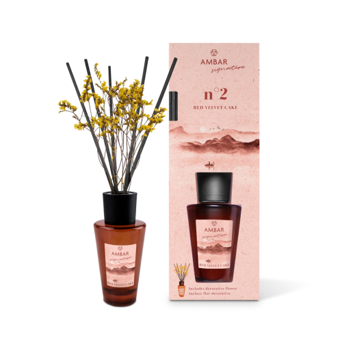 AMBAR Perfums - *Signature* - Mikado air freshener - nº2: Red Velvet Cake