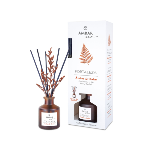 AMBAR Perfums - *Zen* - Mikado Air Freshener - Strength: Amber and Cedar