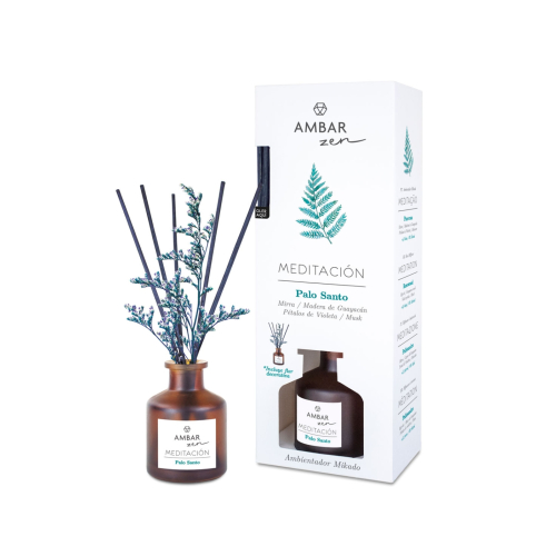 AMBAR Perfums - *Zen* - Mikado Air Freshener - Meditation: Palo Santo