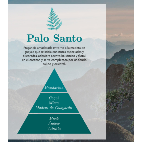 AMBAR Perfums - *Zen* - Mikado Air Freshener - Meditation: Palo Santo