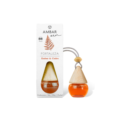 AMBAR Perfums - *Zen* - Car Air Freshener - Strength: Amber and Cedar