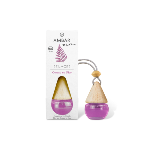 AMBAR Perfums - *Zen* - Car Air Freshener - Rebirth: Cherry Blossom