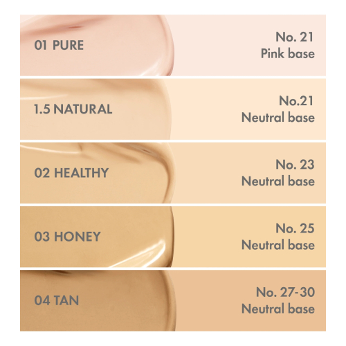 Amuse - SPF50 PA++++ Cushion Foundation Dew Power Vegan - 02: Healthy