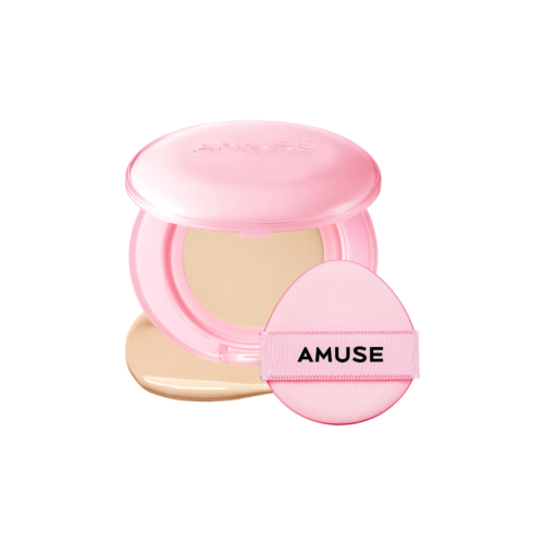 Amuse - SPF50 PA++++ Cushion Foundation Dew Power Vegan - 1.5: Natural