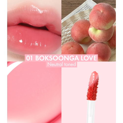 Amuse - Lip Tint Bebe Tint - 01: Boksoonga Love