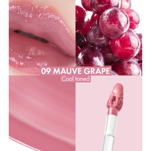 Amuse - Lip Tint Dew Tint - 09: Mauve Grape