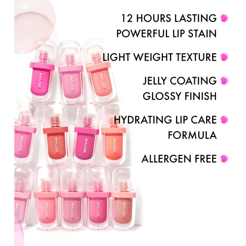 Amuse - Lip Tint Jel-fit Tint - 07: Caramel