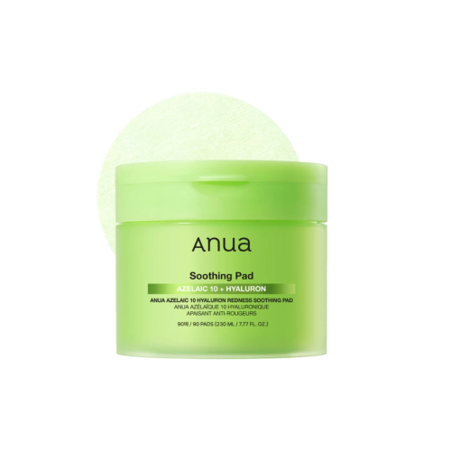 Anua - Pads Azelaic 10 Hyaluron Redness Soothing pads format
