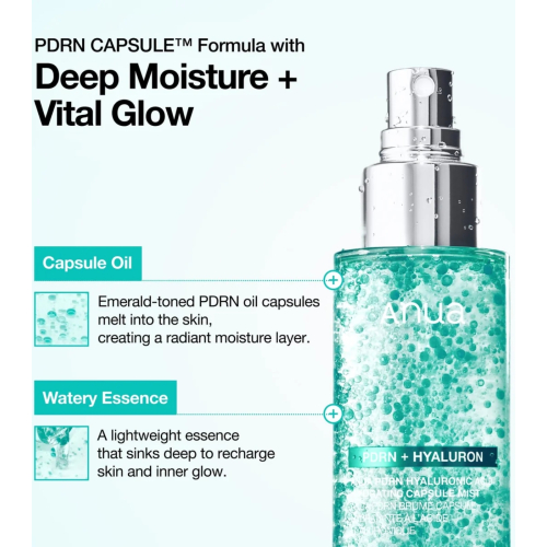 Anua - Facial mist PDRN Hyaluronic Acid Hydrating Capsule