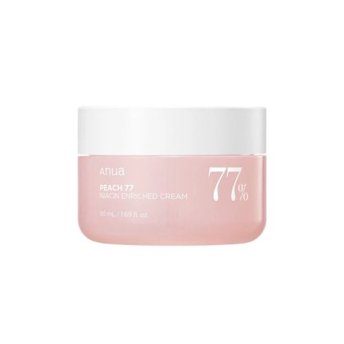 Anua - Cream enriched with 77% peach extract and niacinamide