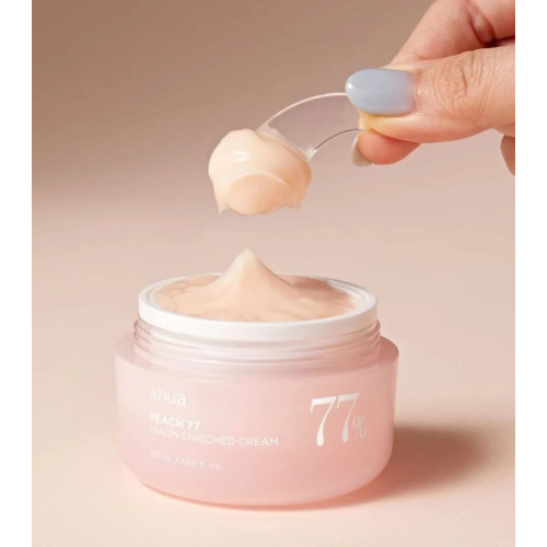Anua - Cream enriched with 77% peach extract and niacinamide