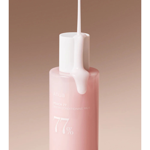Anua - Moisturizing facial lotion with 77% peach extract and niacinamide