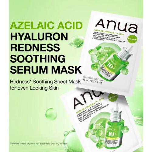 Anua - Anti-imperfection facial mask AZ Complex + CICA