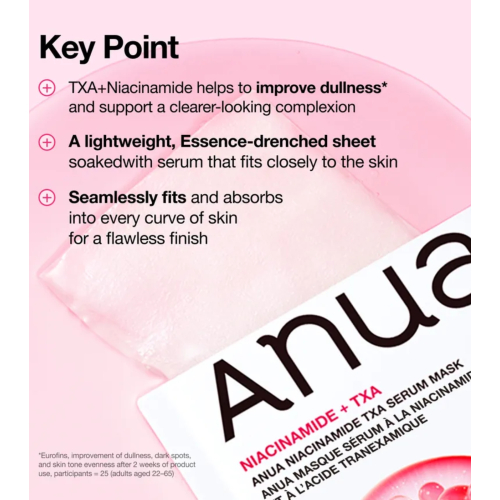 Anua - Anti-spot facial mask Niacinamide TXA