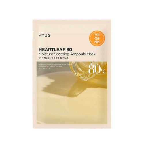 Anua - Hydrating Mask in Ampoules Heartleaf 80