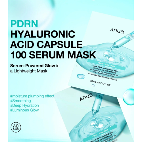 Anua - Regenerating serum mask PDRN Hyaluronic Acid Capsule 100