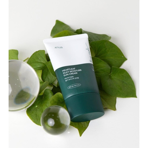 Anua - Facial sunscreen Heartleaf Silky Moisture SPF50+ PA++++