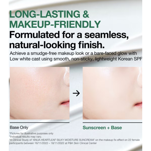 Anua - Facial sunscreen Heartleaf Silky Moisture SPF50+ PA++++
