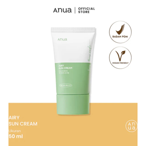 Anua - Sunscreen SPF50+ PA++++ Airy