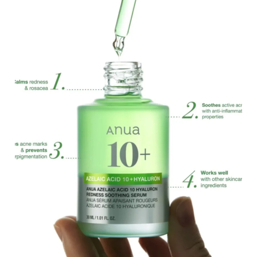 Anua - Anti-acne serum with 10+ azelaic acid and hyaluronic acid