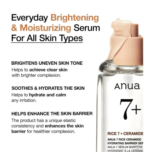 Anua - Hydrating Serum Rice 7+ Hydrating Barrier