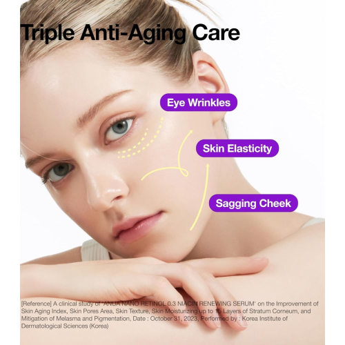 Anua - Renewal serum Retinol 0.3% + Niacinamide