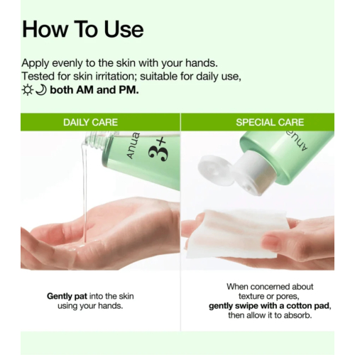 Anua - Facial toner with azelaic acid Skin Clarifying Toner