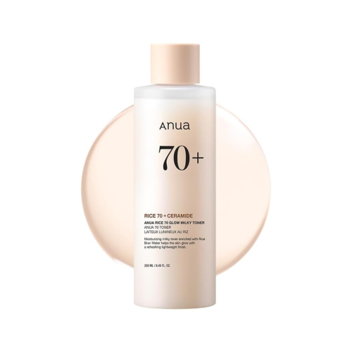 Anua - Light Toner Rice 70 + Ceramide Glow Milky
