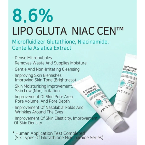 APLB - Brightening Facial Cleanser Glutathione Niacinamide