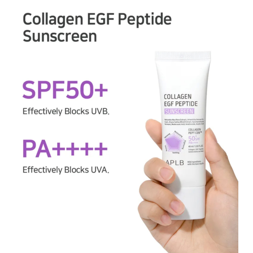 APLB - Facial sunscreen Collagen Egf Peptide SPF50+ PA++++