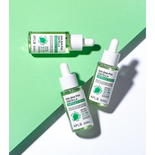 APLB - Exfoliating facial serum AHA BHA PHA Centella Ampoule