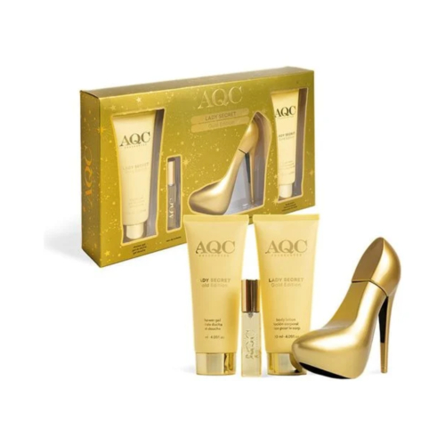 AQC Fragrances - Gift Set Lady Secret - Gold Edition