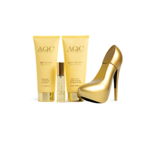 AQC Fragrances - Gift Set Lady Secret - Gold Edition