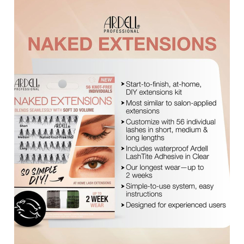 Ardell - Eyelash Extensions Kit Naked Extensions