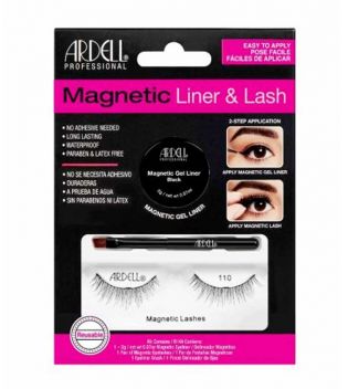 Ardell - False eyelashes and eyeliner kit Magnetic Liner & Lash - Lash 110