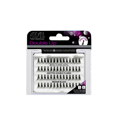 Ardell - Duralash Individual False Eyelashes -  Double Up:  Medium Black