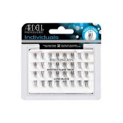 Ardell - Duralash Individual False Eyelashes - Knotted Flare Trios: Long Black