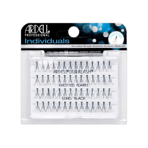 Ardell - Duralash Individual False Eyelashes - Knotted Flares: Long Black