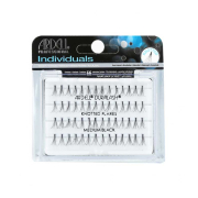 Ardell - Duralash Individual False Eyelashes - Knotted Flares: Medium Black
