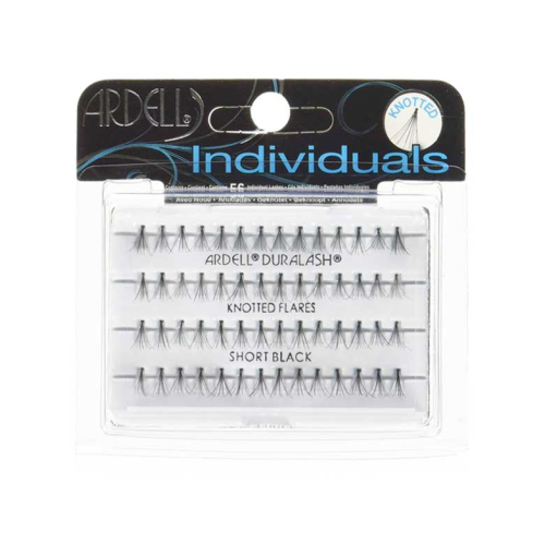 Ardell - Duralash Individual False Eyelashes - Knotted Flares: Short Black